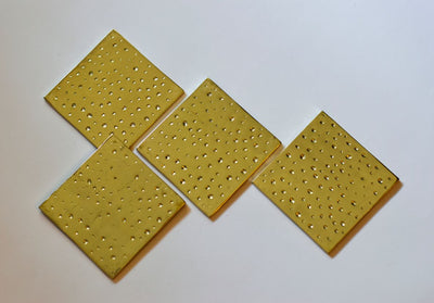 Coasters Metal Square Gold Beaten - Dining & Kitchen - 2