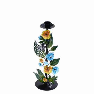 Floral Green Candle Stand - Decor & Living - 3