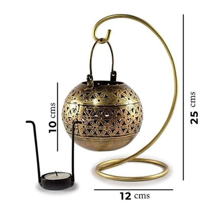 Crafts Iron Tea Light Candle Holder with Tino Stand - Decor & Living - 3