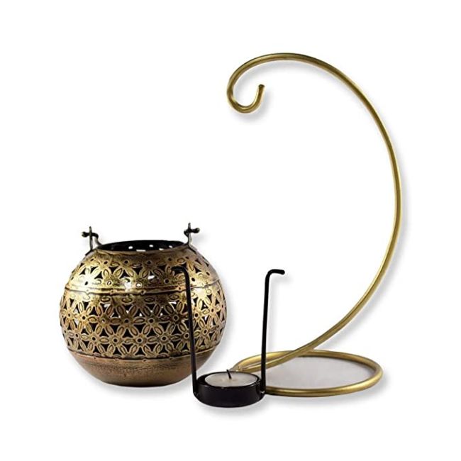 Crafts Iron Tea Light Candle Holder with Tino Stand - Decor & Living - 2