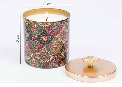 Multicolor Vanilla Scented Candle - Accessories - 3