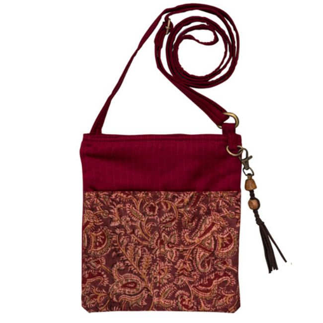Maroon Quilted Sling Bag - Fashion & Lifestyle - 2