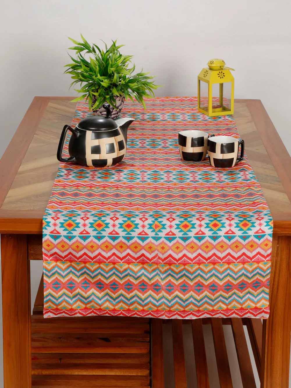Cotton Polyester Printed Table Runner - Dining & Kitchen - 5