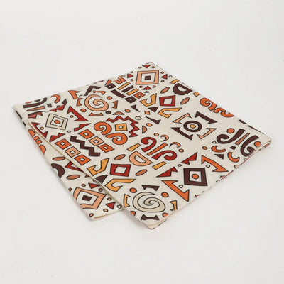 Cotton Polyester Printed Table Runner, Abstract Symbols - Dining & Kitchen - 5