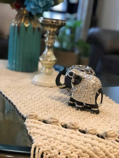 Dining Table Runner | Macrame | - Dining & Kitchen - 3
