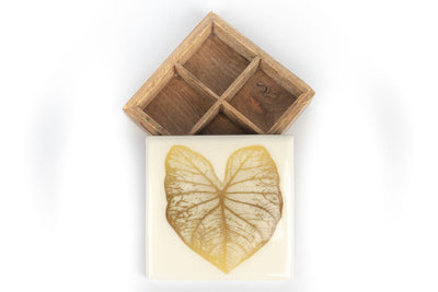 Wooden Box Gold Leaf - Storage & Utilities - 4