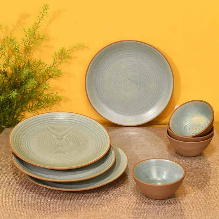 Desert Sand Dinner Set of Plates & Bowls (Set of 8) - Dining & Kitchen - 1
