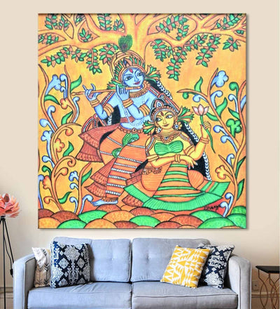 Radha Krishna in Love - Wall Decor - 1