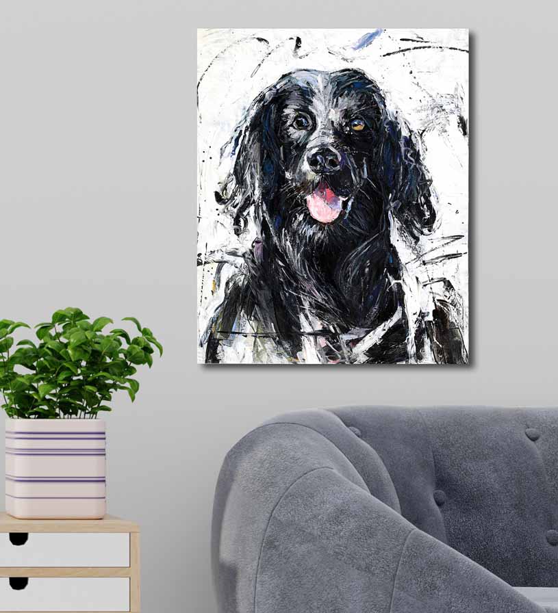 Portrait of a Dog - Wall Decor - 1