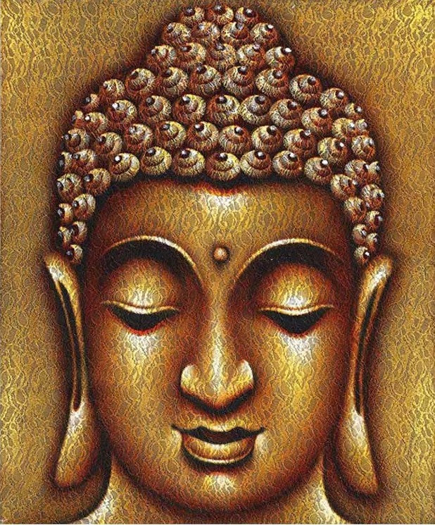 Golden Aura  - Buddha - Wall Decor - 2