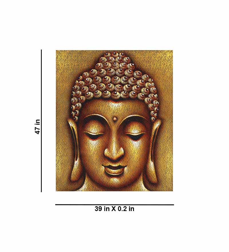 Golden Aura  - Buddha - Wall Decor - 3