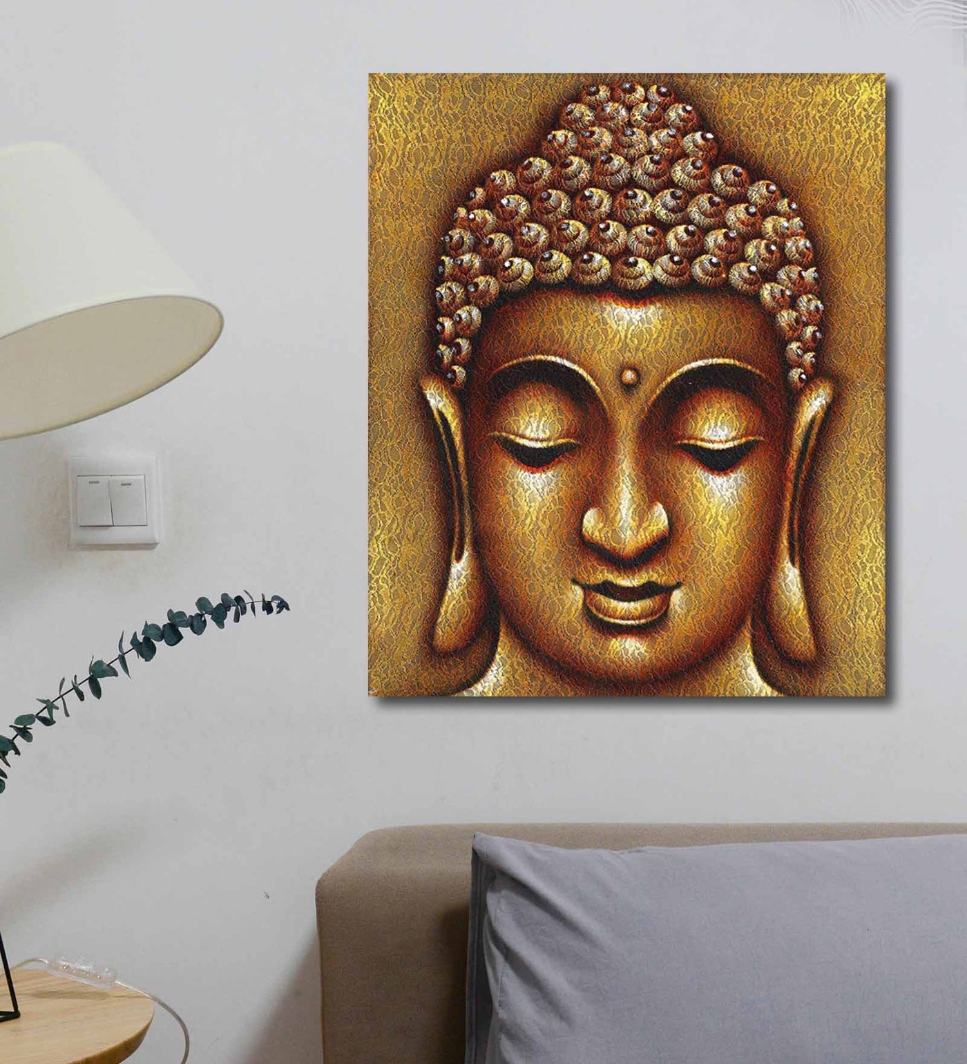 Golden Aura  - Buddha - Wall Decor - 1