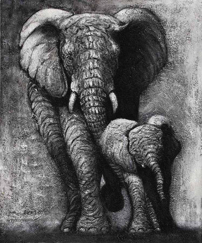 Elephants in Motion - Wall Decor - 2