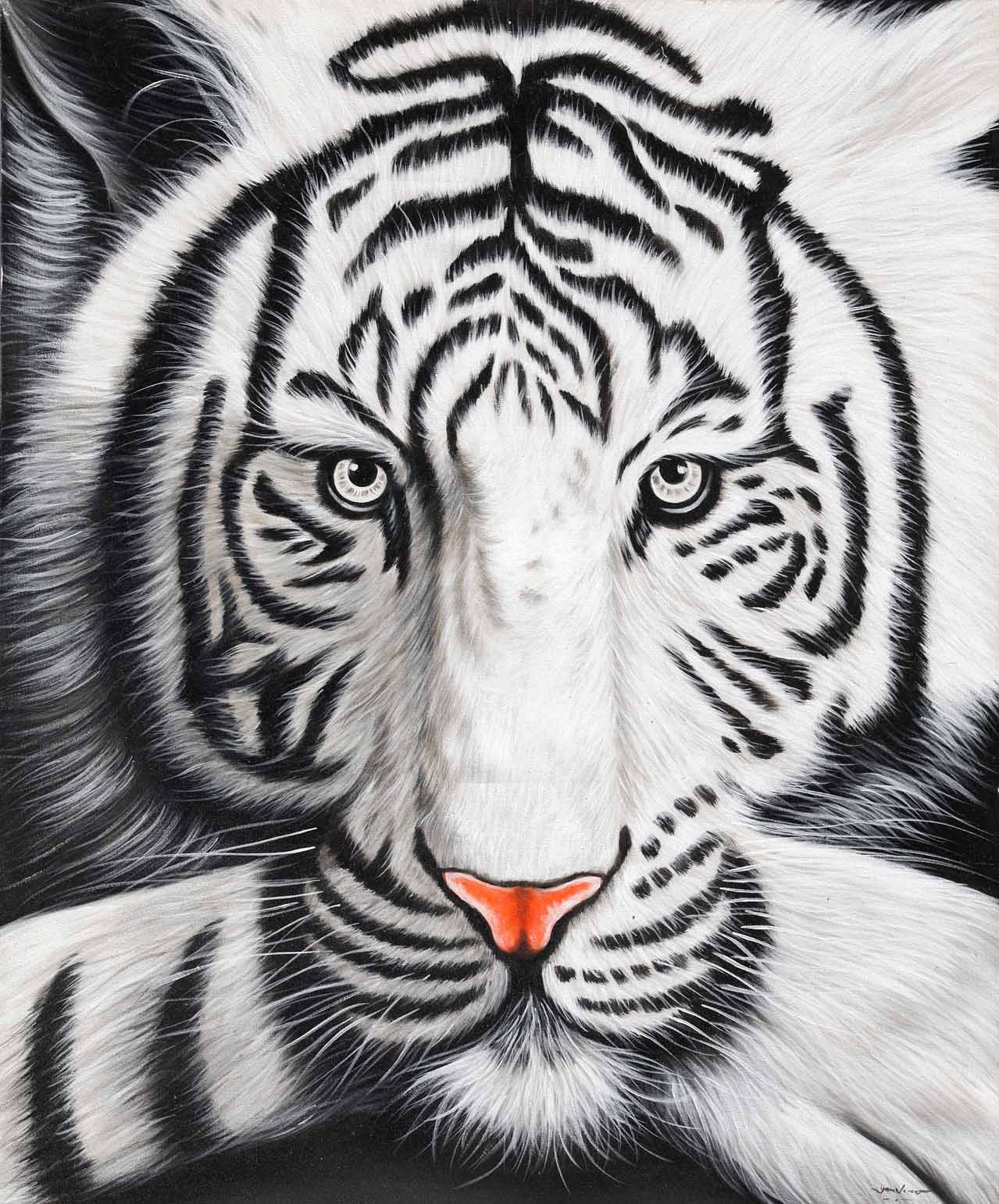 White Tiger - Wall Decor - 1