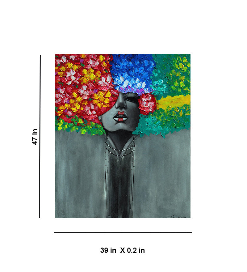 Flower Woman - Wall Decor - 3