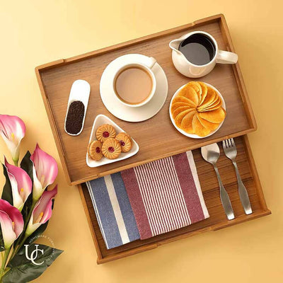 Serving Tray with Multi Utility Drawer - Dining & Kitchen - 1