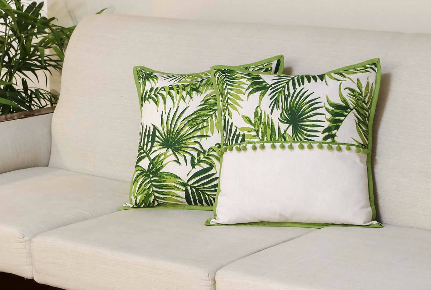 Tropical Paradise Cushion Cover - Set of 2 - Furnishing & Utilities - 1