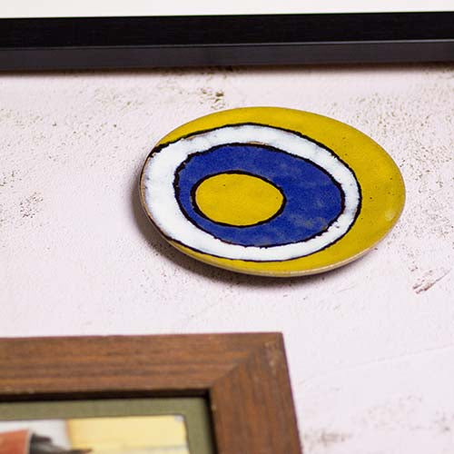 Round Plate | Yellow - Wall Decor - 5