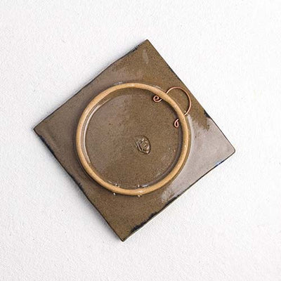 Square Plate | Brown - Wall Decor - 4