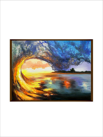 Sunset and Ocean - Wall Decor - 2