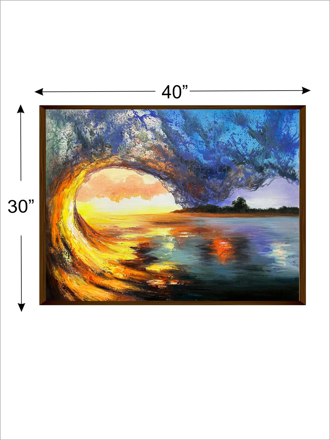Sunset and Ocean - Wall Decor - 4