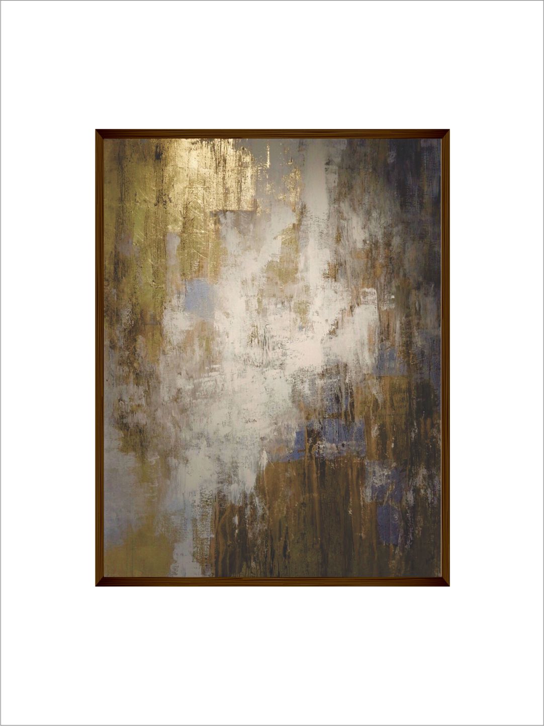 Black Gold Abstract - Wall Decor - 2