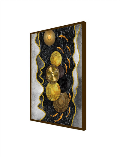 Golden Fashion Crystal Painting - Wall Decor - 3