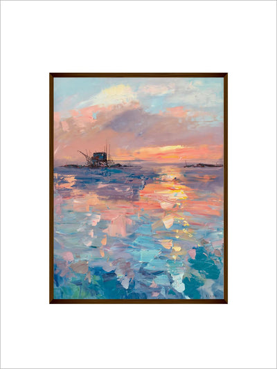 Sunset in Sea Acrylic - Wall Decor - 2