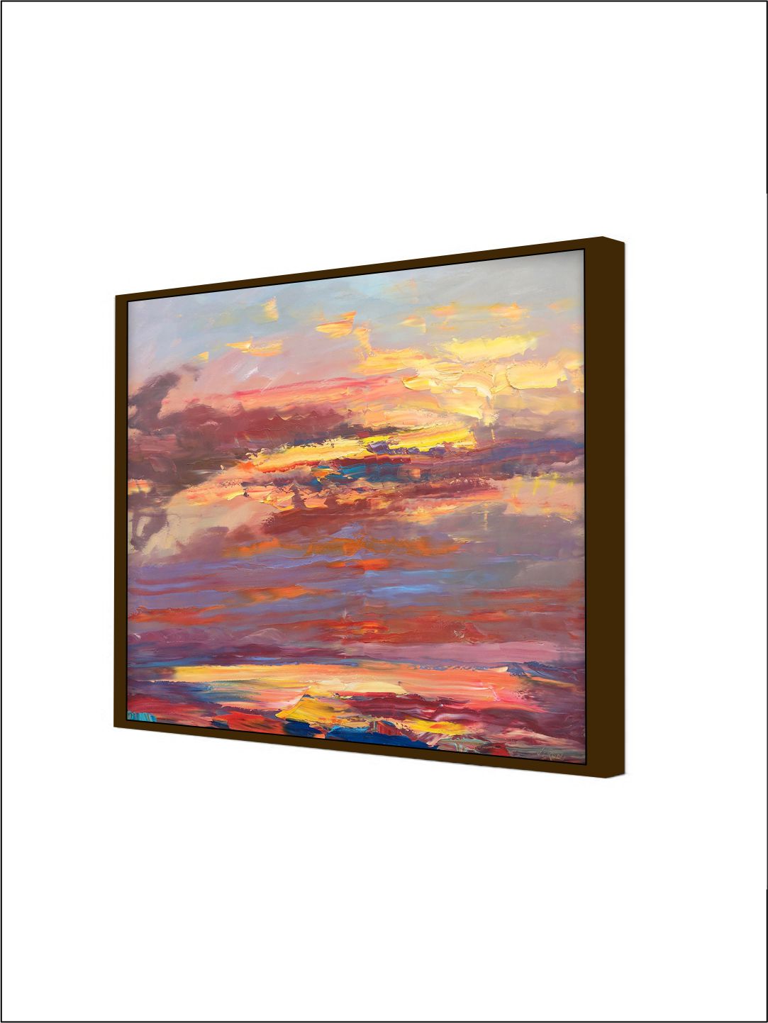 Sunset in Sea Acrylic - Wall Decor - 3