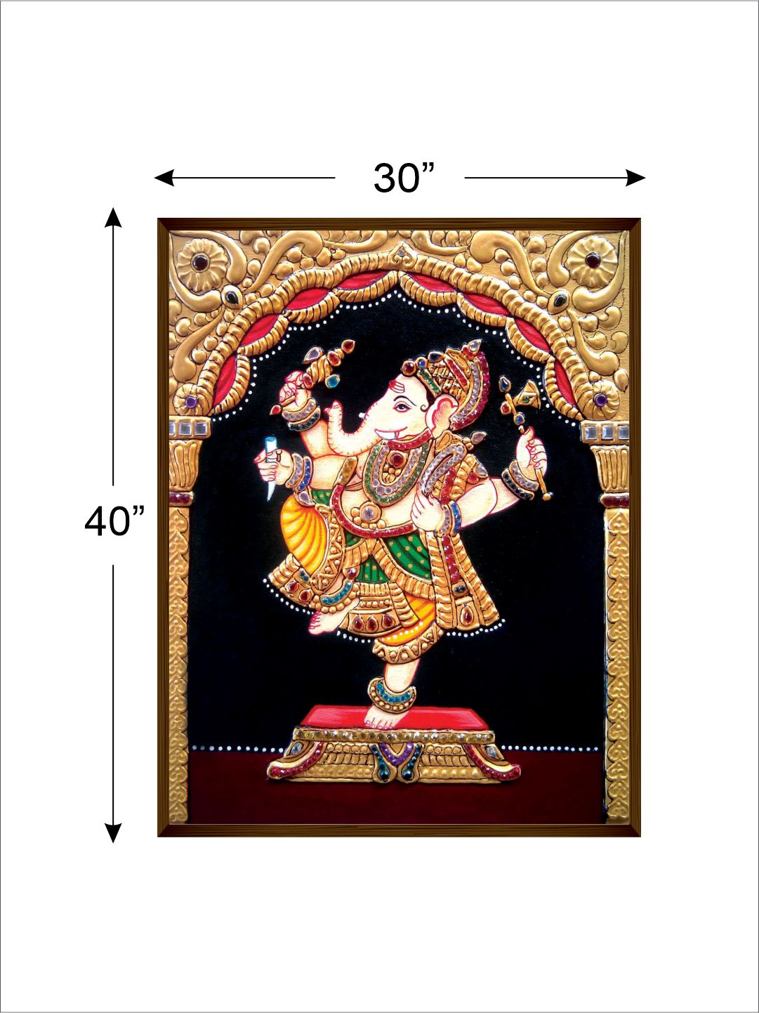Lord Ganesha - Wall Decor - 4