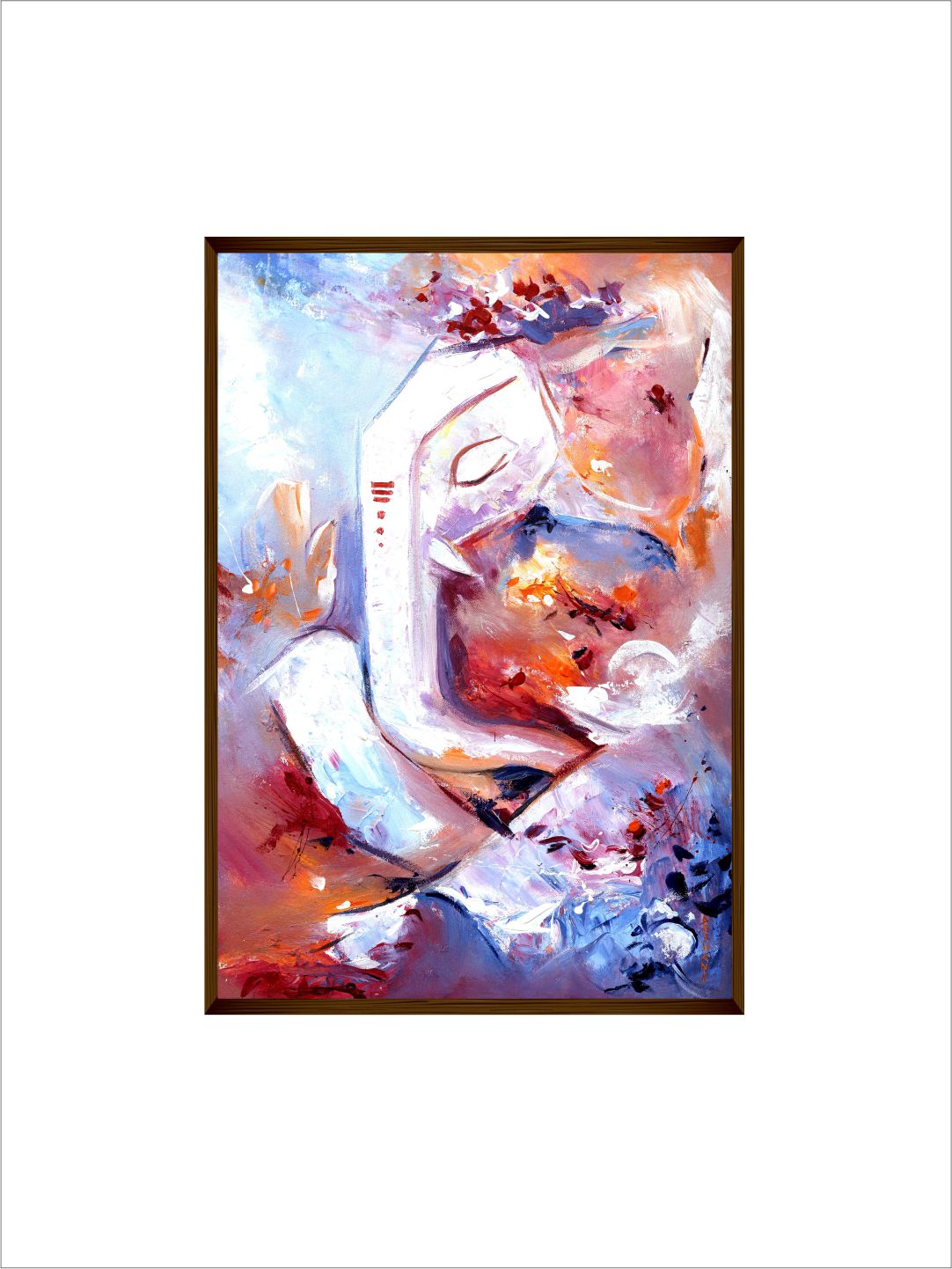 Ganesha Abstract Art - Wall Decor - 2