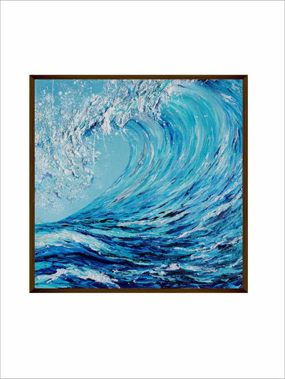 Ocean Waves Abstract - Wall Decor - 2
