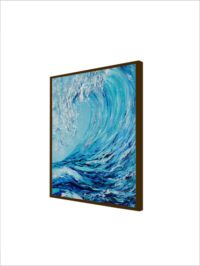 Ocean Waves Abstract - Wall Decor - 3