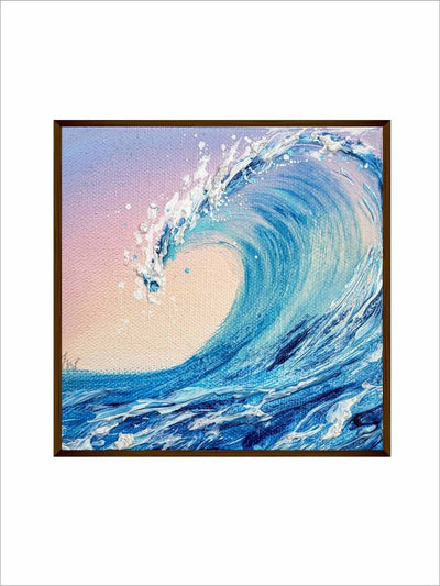 Ocean Waves Abstract - Wall Decor - 2