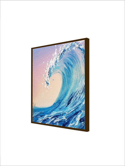 Ocean Waves Abstract - Wall Decor - 3