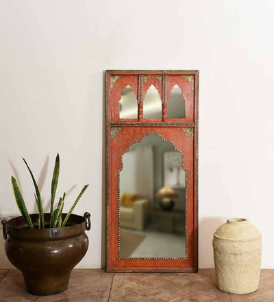 Gyasi Minaret Style Large Wall Mirror (23.75in x 1.25in x 48in) - Home Decor - 1