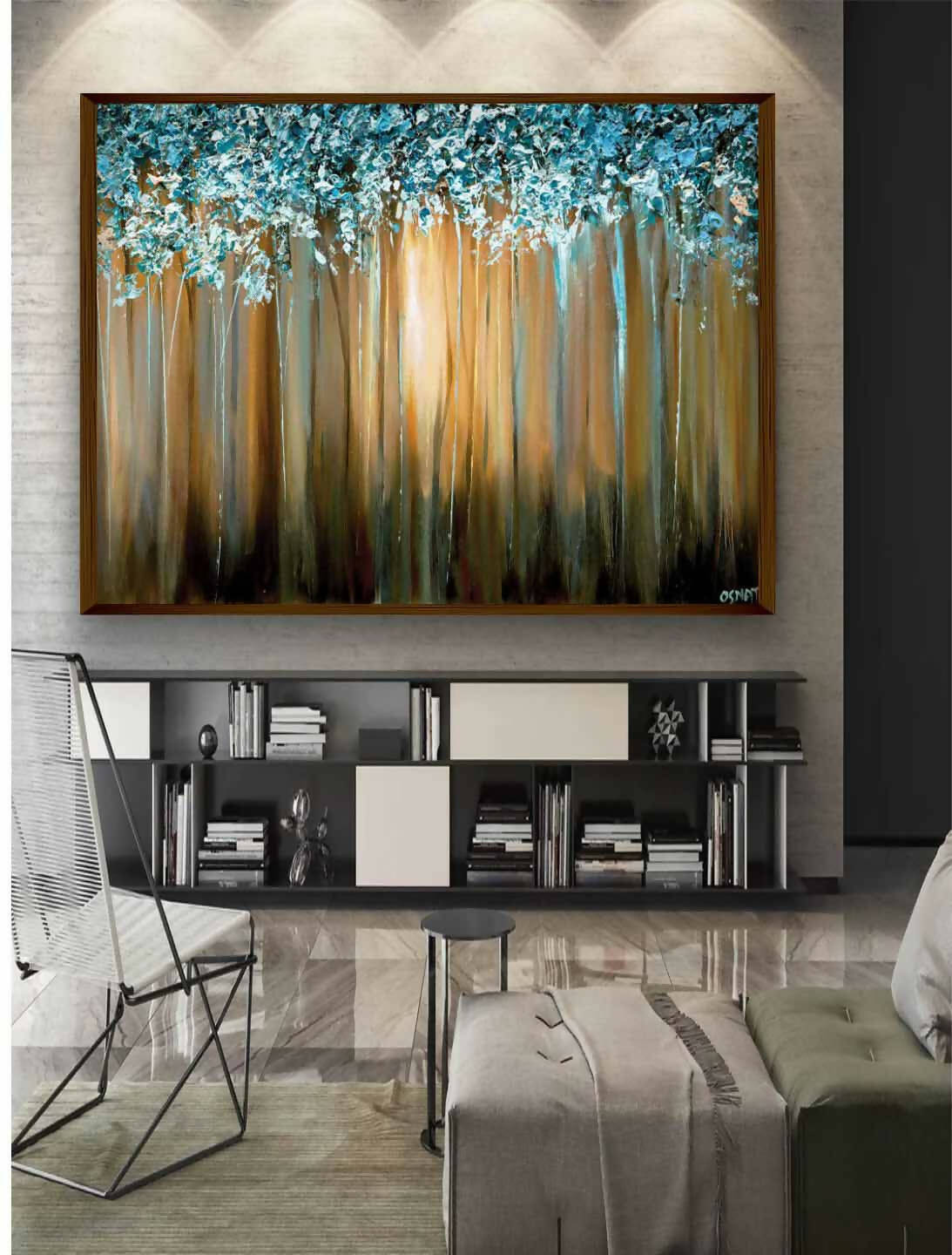 Paradise Abstract Landscape - Wall Decor - 1