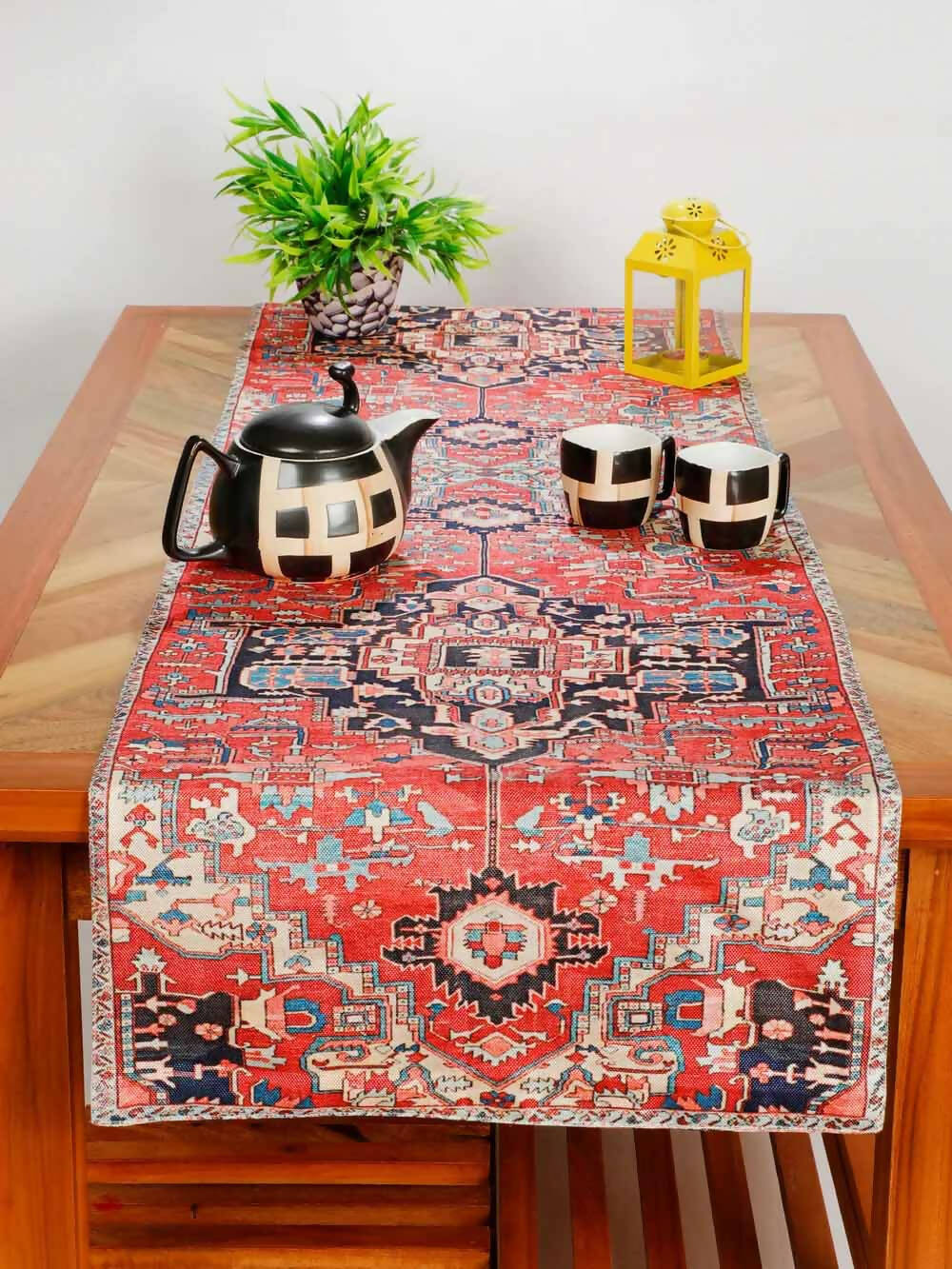 Cotton Polyester Printed Table Runner - Dining & Kitchen - 1