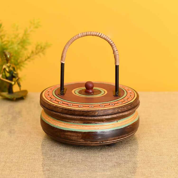 Rhea I Casserole Handcrafted in Rosewood (7x7x7.5") - Dining & Kitchen - 1