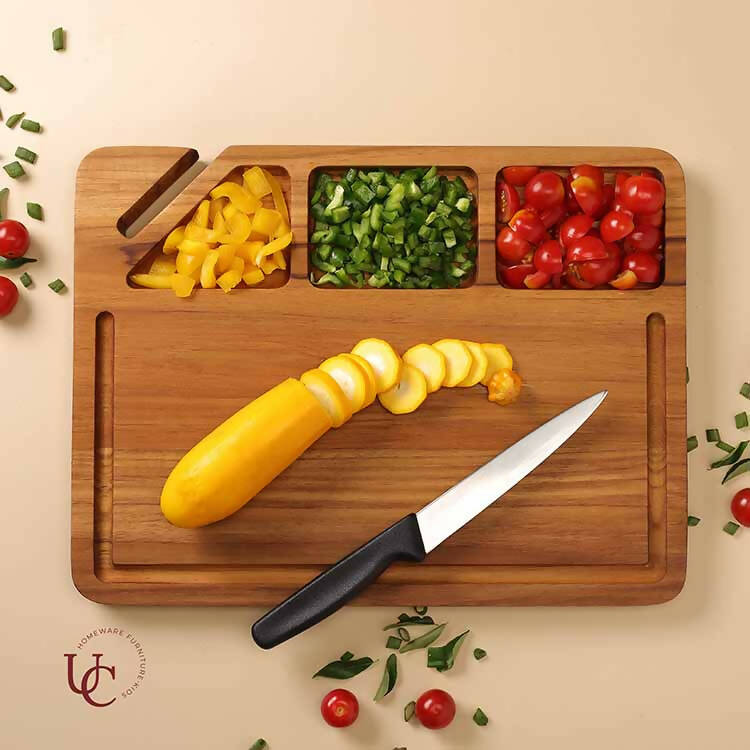 Chopping Board with Mobile Holder - Dining & Kitchen - 1