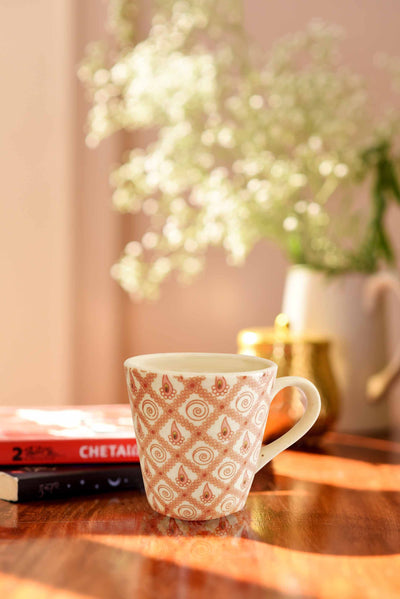 The Vivid Concurd Stoneware Ceramic Coffee/Milk Mugs - Dining & Kitchen - 4