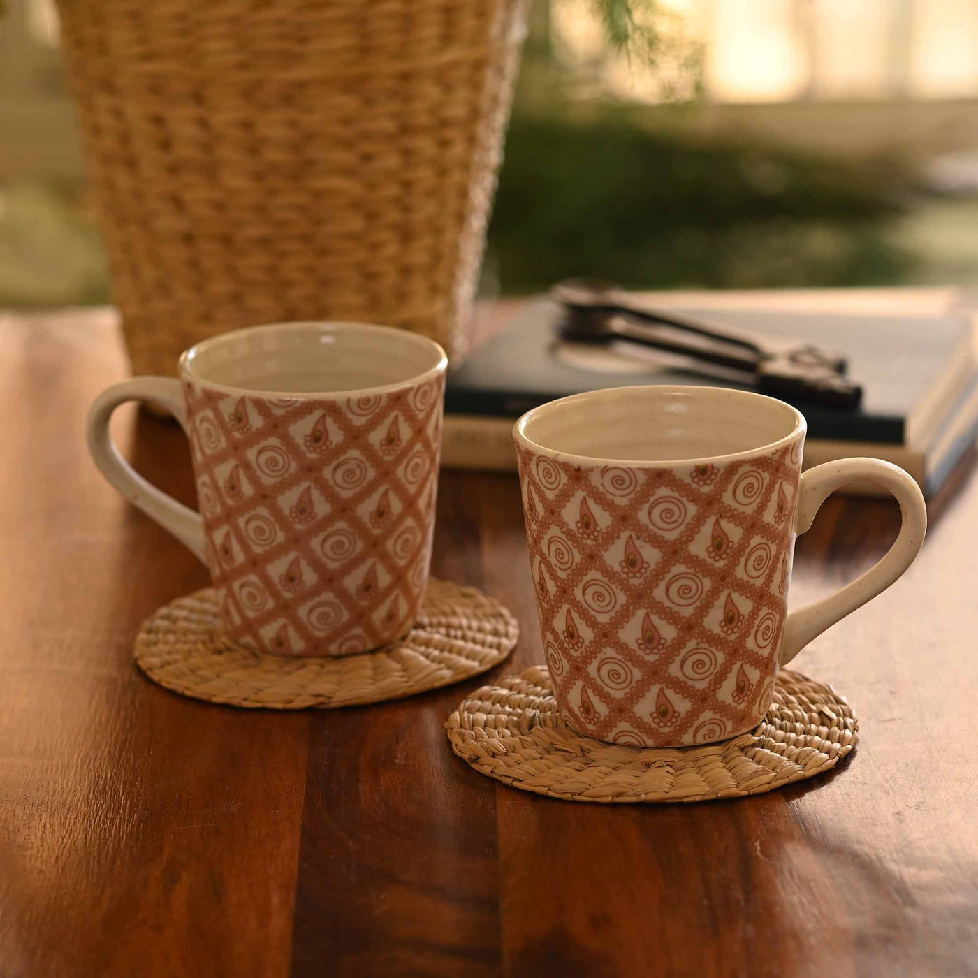 The Vivid Concurd Stoneware Ceramic Coffee/Milk Mugs - Dining & Kitchen - 3