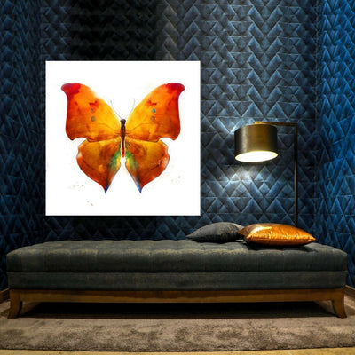 Tropical Orange Butterfly - Wall Decor - 1