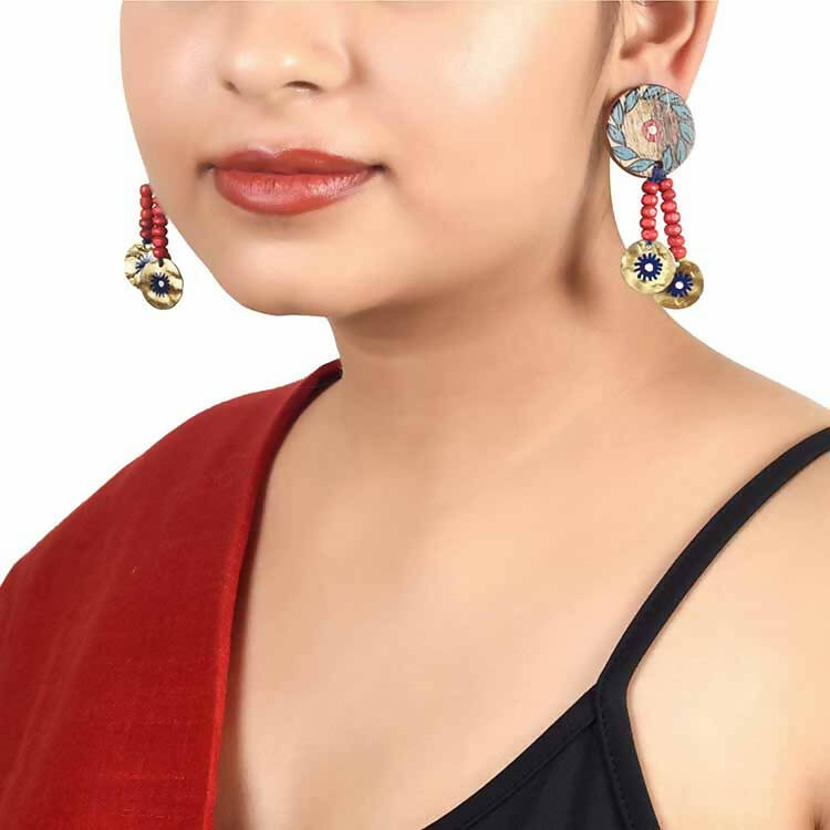 The Imperial Queen Handcrafted Tribal Earrings - Fashion & Lifestyle - 3