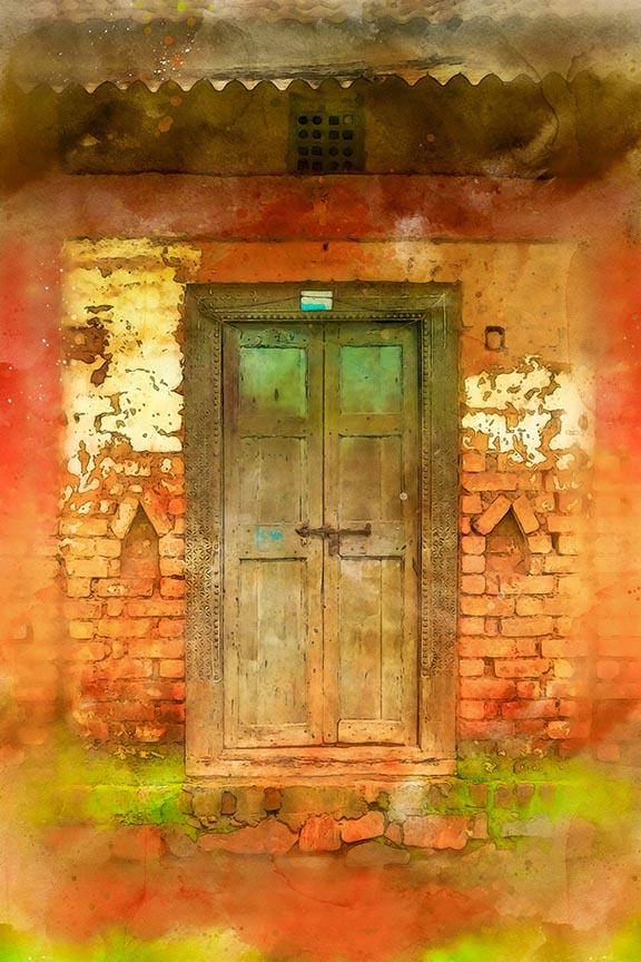 Ancient Front Door - Jawhar Thane - Wall Decor - 2