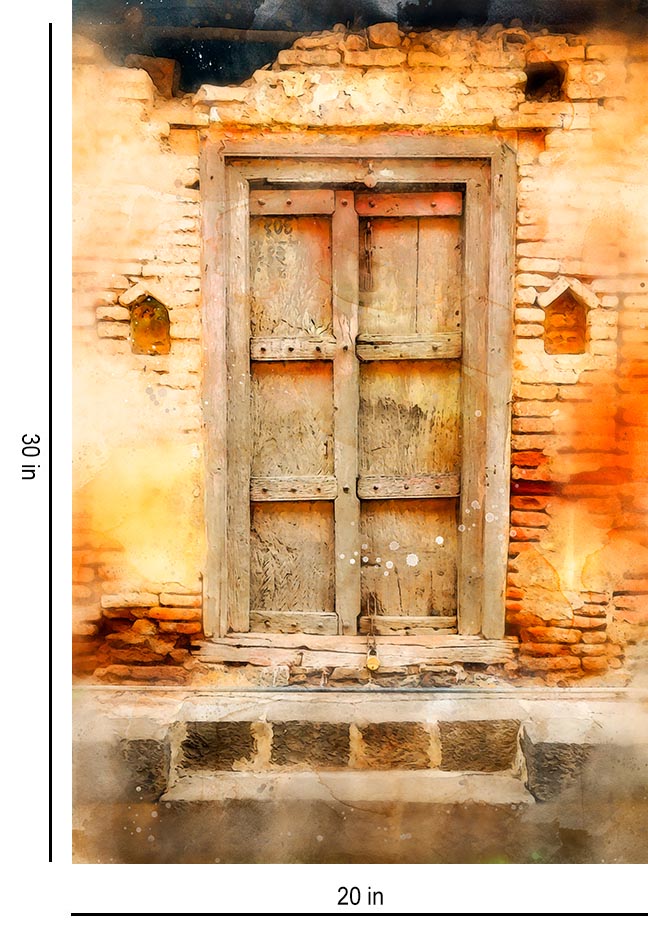 Ancient Front Door - Wai (1) - Wall Decor - 3