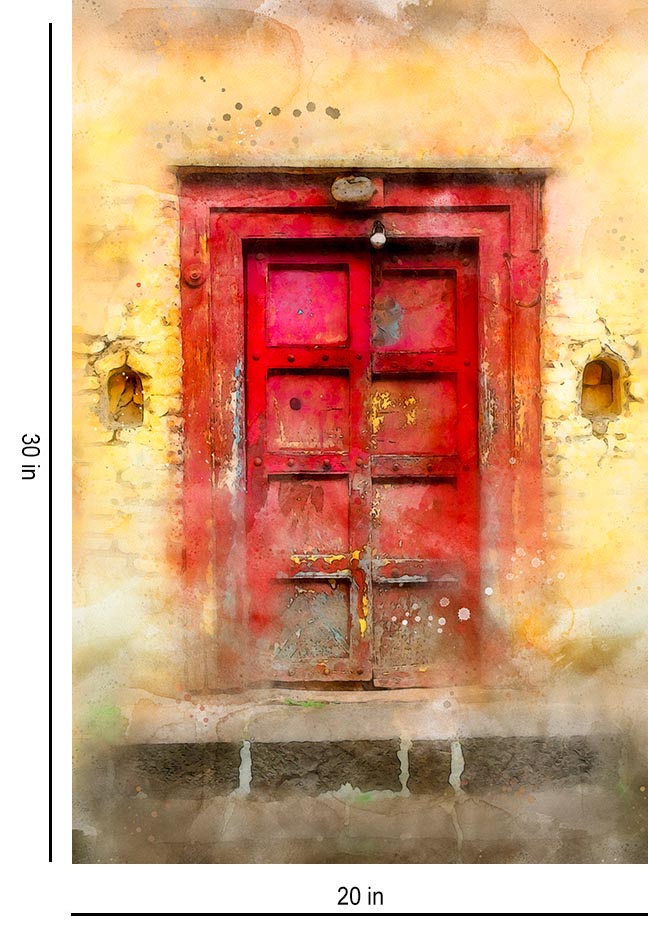 Ancient Front Door - Wai (2) - Wall Decor - 3
