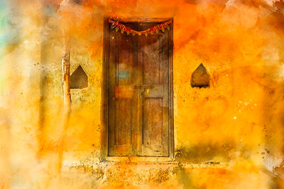 Ancient Front Door - Jawhar Thane - Wall Decor - 2