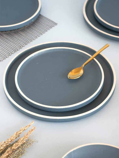 Berlin Blue Dinner Plate (Set of 2) - Dining & Kitchen - 1
