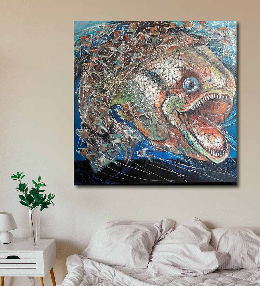 Hungry Fish - Wall Decor - 1